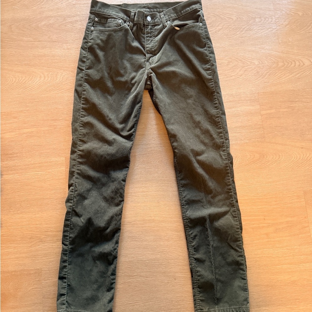 Levi's Men's Green Slim Jeans